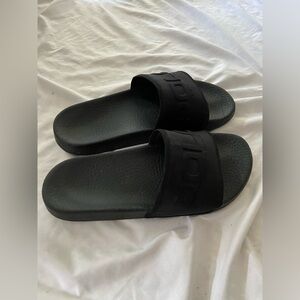 Polo Ralph Lauren Black Slides / Sandals 8.5